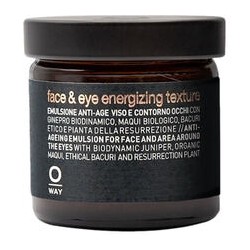 OWAY Face & Eye Energizing Texture - senėjimą stabdanti emulsija veidui ir akių sričiai, 50 ml