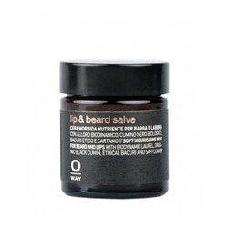 OWAY Lip & Beard Salve - švelnus ir maitinantis barzdos ir lūpų vaškas, 30 ml