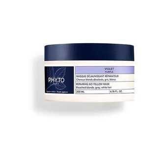 Phyto Professional Purple Repairing No Yellow Mask - Regenerating mask neutralizing yellow and