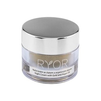 RYOR Argan Care with Gold Night Cream - Naktinis kremas su argano aliejumi, 50 ml