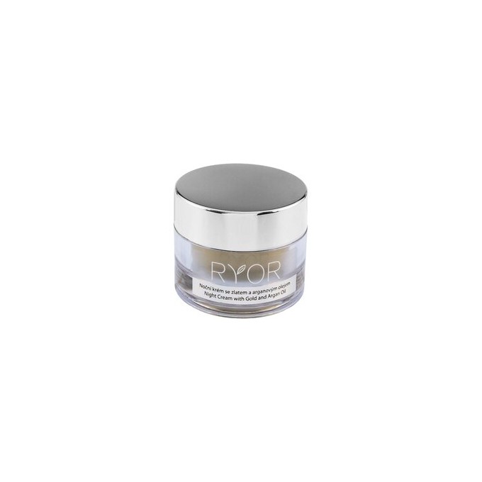 RYOR Argan Care with Gold Night Cream - Naktinis kremas su argano aliejumi, 50 ml