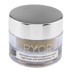 RYOR Argan Care with Gold Night Cream - Naktinis kremas su argano aliejumi, 50 ml