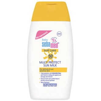Sebamed Baby Multi Protect Sun Milk OF 50+ - Sun milk without perfume 200 ml