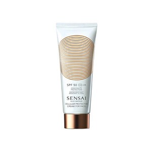Sensai Silky Bronze Cream for Face SPF 50+ - Protective face cream 50 ml