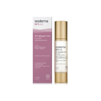Sesderma Reti Age Anti-aging Gel Cream - Drėkinamasis gelinis kremas mišriai odai, 50 ml