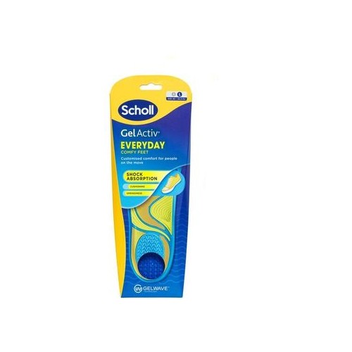 Scholl GelActiv Everyday Insole - batų įdėklai, 1 pora