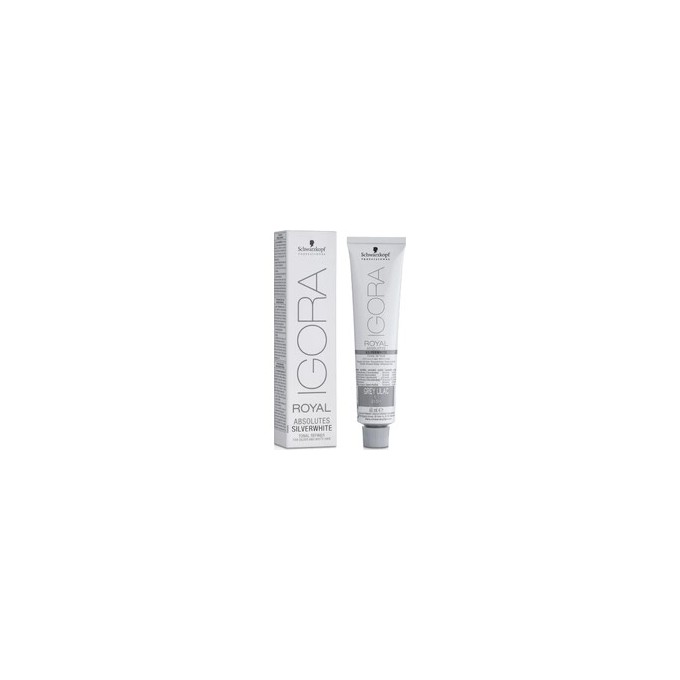 Schwarzkopf Professional Igora Royal SilverWhite Permanent White Refining Color Creme - Pusiau