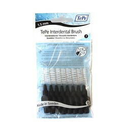 TePe Interdental brushes Normal 1.5 mm black 8 pieces