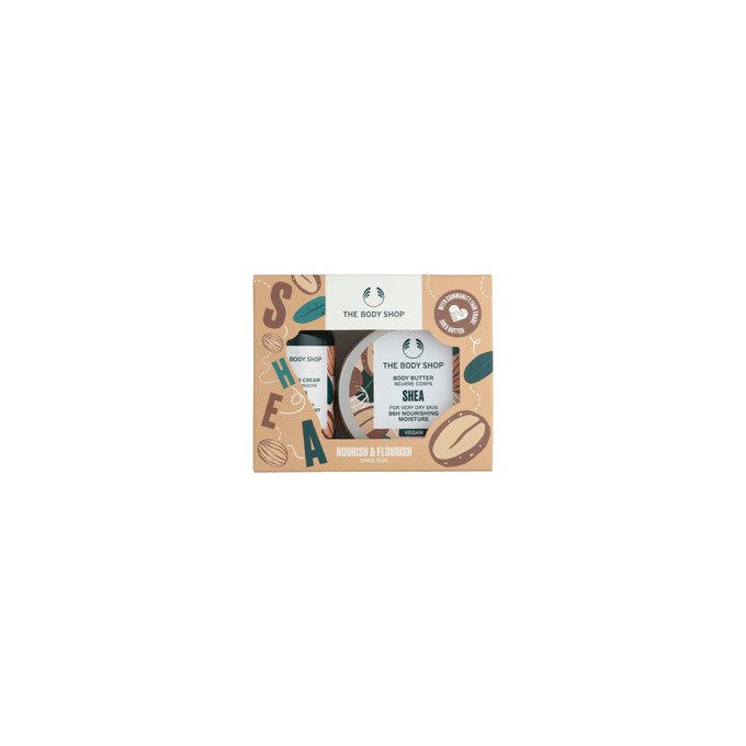 The Body Shop Shea Duo Set - gift set body care for dry skin