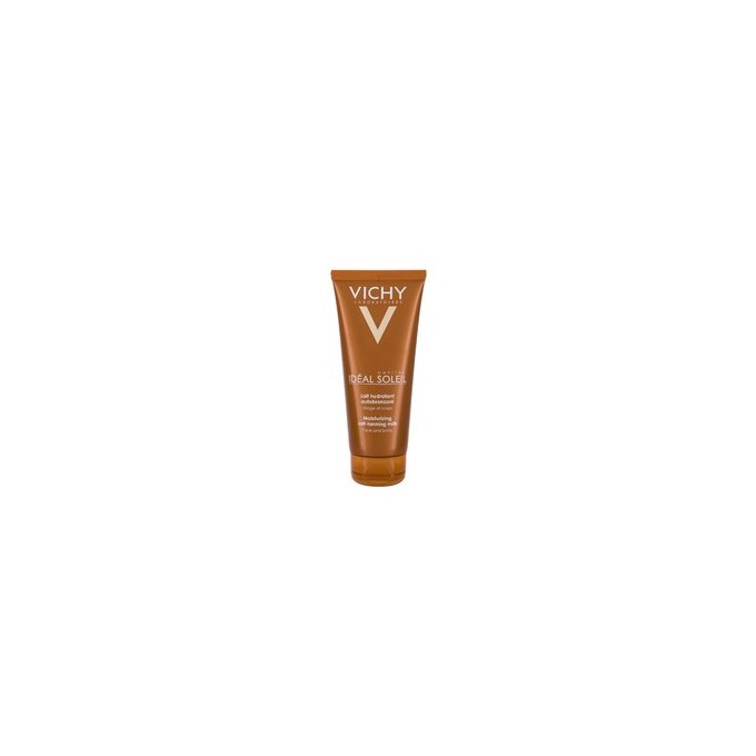 Vichy Ideal Soleil Moisturizing Self-Tanning Milk - Moisturizing Self-Tanning Milk for Face and