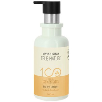 Vivian Gray True Nature Cedar & Patchouli Body Lotion - kūno losjonas, 300 ml