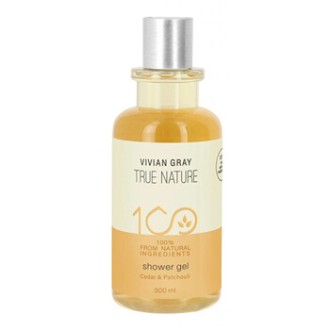 Vivian Gray True Nature Cedar & Patchouli Shower Gel - dušo želė, 300 ml
