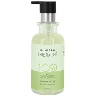 Vivian Gray True Nature Citrus & Bergamot Cream Soap - Kreminis skystas muilas 300 ml