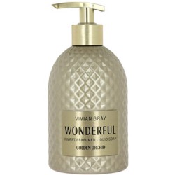 Vivian Gray Wonderful Golden Orchid Liquid Soap - prabangus skystas muilas, 500 ml