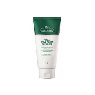 VT Cosmetics Cica Mild Foam Cleanser - Valančios veido putos, 300 ml