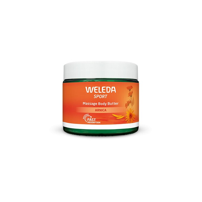 Weleda Massage Body Butter - masažinis kūno sviestas, 150 ml