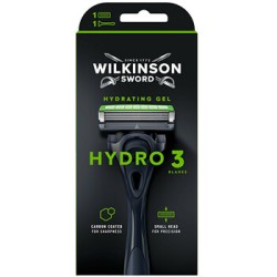 Wilkinson Sword Hydro 3 Black Edition - Skustuvas + 1 galvutė