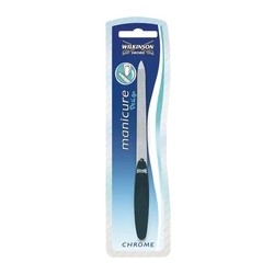 Wilkinson Sword Manicure Sapphire Nail File - chromuota nerūdijančio plieno dildė