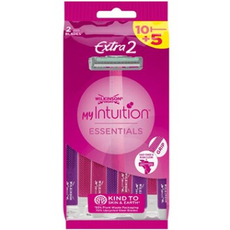Wilkinson Sword My Intuition Essentials - Jednorázový holicí strojek 10 + 5 vnt.
