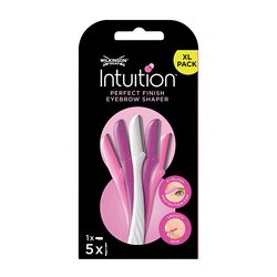 Wilkinson Sword Perfect Finish Eyebrow Shaper - antakių skustuvėliai, 5 vnt.