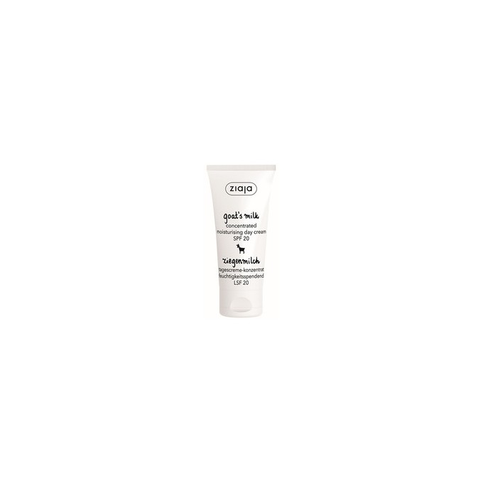 Ziaja Daily Moisturizing Day Cream SPF 20 Goat`s Milk ( Concentrate d Moisturising Day Cream) 50 ml