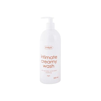 Ziaja Intimate Creamy Wash - Krémový intimní gel s kyselinou askorbovou proti podráždění 500 ml
