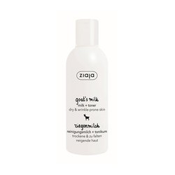 Ziaja Face AC & tonic Cleansing Milk 2in1 Goat`s Milk 200 ml
