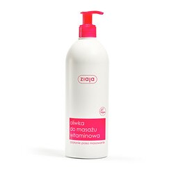 Ziaja Vitamin Massage Oil - vitamininis masažo aliejus, 500 ml