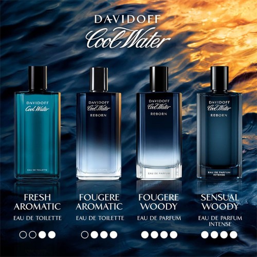 Davidoff Cool Water Reborn Intense EDP kvepalai vyrams, 100 ml