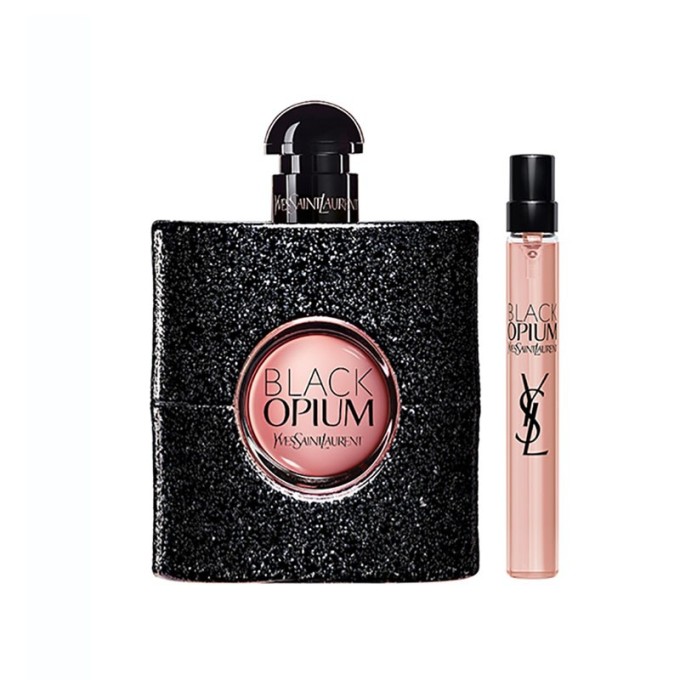 Yves Saint Laurent Black Opium rinkinys EDP 90 ml ir EDP 10 ml moterims