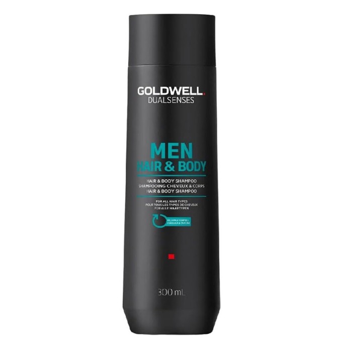 Goldwell Men´s Dualsenses Men ( Hair & Body Shampoo) Shampoo & Shower Gel 300 ml