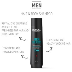 Goldwell Men´s Dualsenses Men ( Hair & Body Shampoo) Shampoo & Shower Gel 300 ml