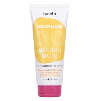 Fanola Color Mask Golden Aura Spalvą atgaivinanti ir kondicionuojanti kaukė