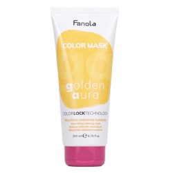 Fanola Color Mask Golden Aura Spalvą atgaivinanti ir kondicionuojanti kaukė