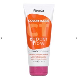 Fanola Color Mask Copper Flow Spalvą atgaivinanti ir kondicionuojanti kaukė