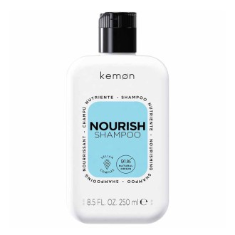Kemon Nourish Shampoo - maitinamasis šampūnas pažeistiems plaukams, 250 ml