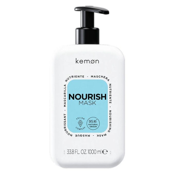 Kemon Nourish Mask - Nourishing mask for damaged hair 1000 ml