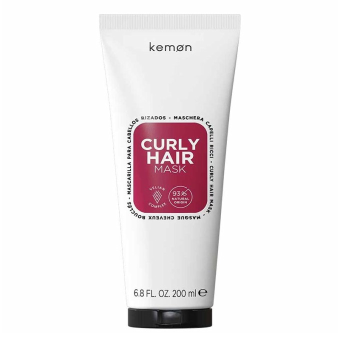 Kemon Curly Hair Mask - kaukė garbanotiems ir banguotiems plaukams, 200 ml