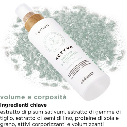 Kemon Actyva Volume E Corposita Spray 125 ml