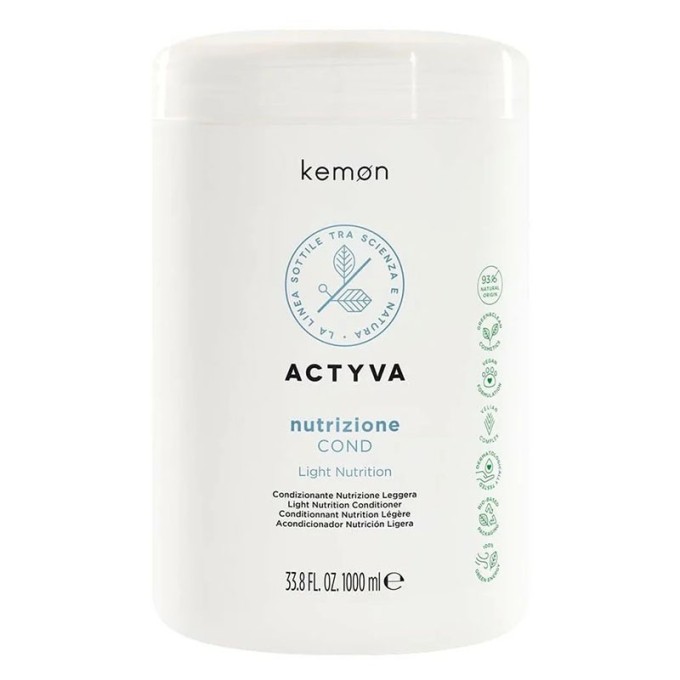 Kemon Actyva Nutrizione Light Conditioner (fine hair) 1000 ml