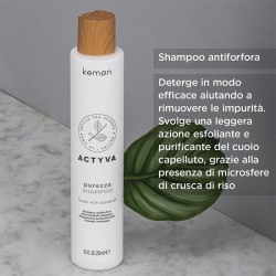 Kemon Actyva Purezza Shampoo (normal to oily hair) 250 ml