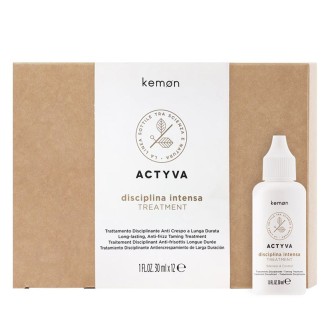 Kemon Actyva Disciplina Intensa Treatment - Nourishing mask for coarse and unruly hair 12 x 30 ml