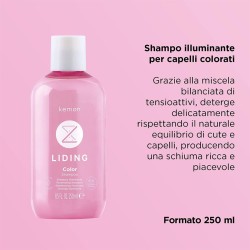 Kemon Liding Color Shampoo - gaivinamasis šampūnas dažytiems plaukams, 250 ml