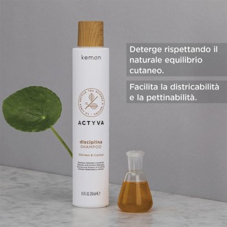 Kemon Actyva Disciplina Shampoo (coarse and unruly hair) 250 ml 2