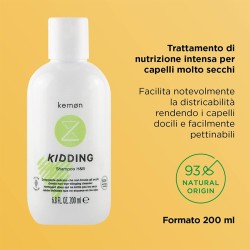 Kemon Kidding Shampoo H&B - Nourishing shampoo for hair and body 200 ml