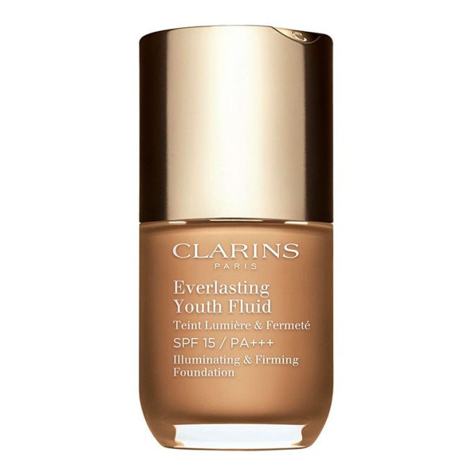 Clarins Everlasting Youth Fluid Illuminating & Firming Foundation - Liquid makeup 30 ml shade 114