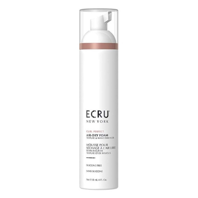 Ecru New York Curl Perfect Air-Dry Foam - Texturizing foam to enhance waves and curls 118 ml