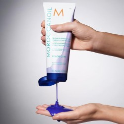 Moroccanoil Color Care Blonde Perfecting Purple Conditioner - tonuojantis kondicionierius su