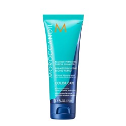 Moroccanoil Blonde Perfecting Purple Shampoo - violetinis šampūnas šviesiems plaukams, 70 ml