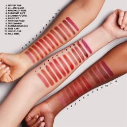 MAC Powder Kiss Velvet Blur Slim Stick Lipstick - lūpų dažai, 2 g All-Star Anise